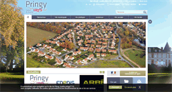 Desktop Screenshot of mairie-pringy77.fr